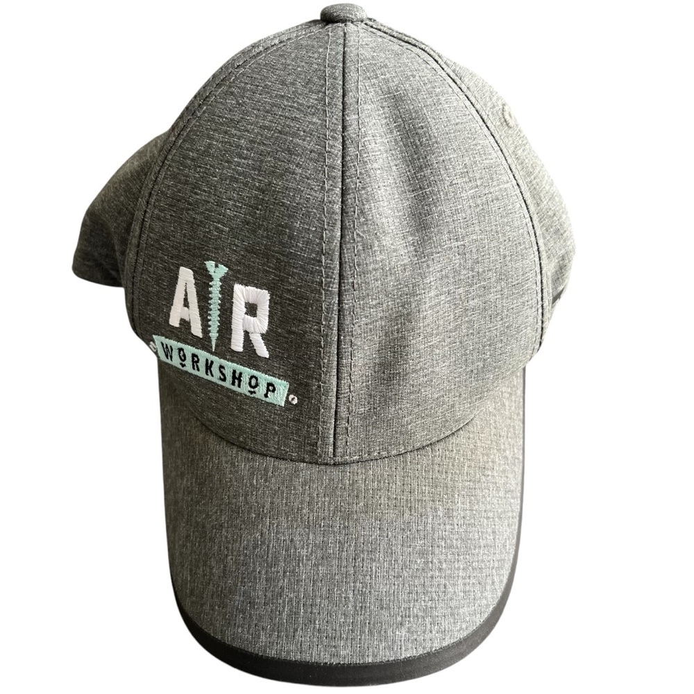 Ogio Air Workshop Baseball Cap Hat Mens Adjustable Embroidered Logo Casual Gray‎